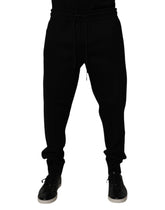 Dolce & Gabbana Black Cotton Blend Jogger Sweatpants Pants -   -  Dolce & Gabbana.